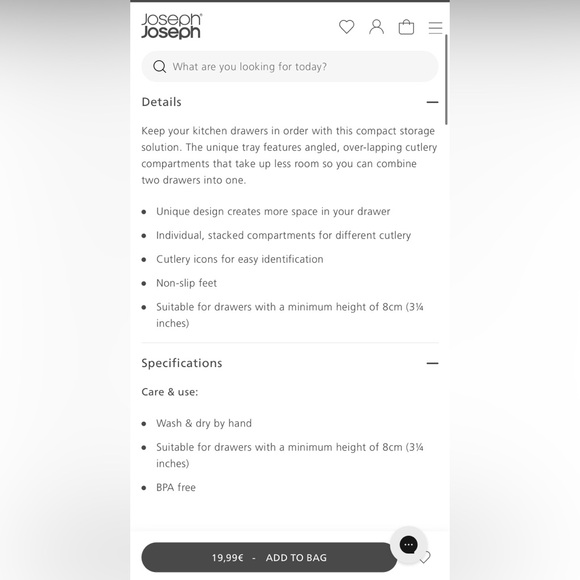 Cutlery organizer/ tray - Picture 6 of 7